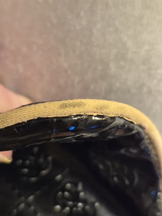 GUESS Reiko Black Patent Crossbody - Picture 11 of 11